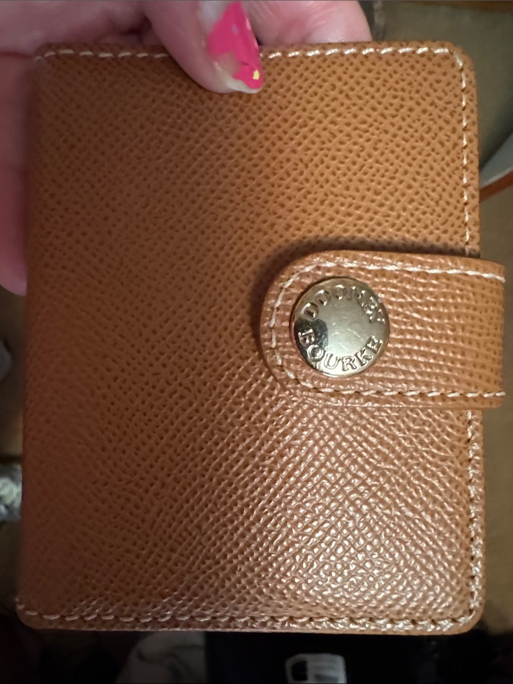 Dooney and Burke credit card holder